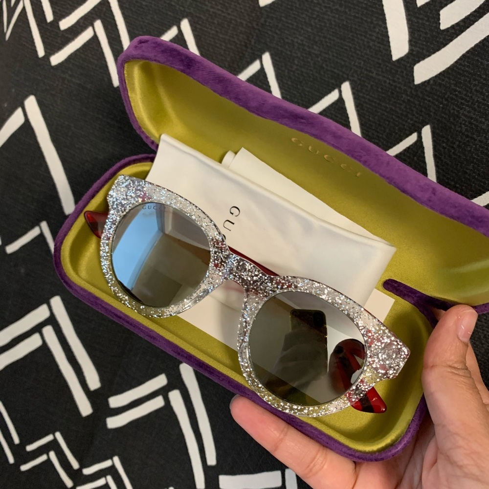 GUCCI SUNGLASSES - Glitter
